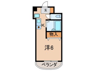 グランミュ－の物件間取画像